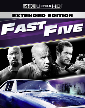 Fast Five Extended Edition VUDU 4K or iTunes 4K via MA
