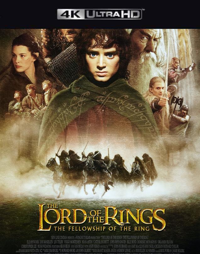 The Lord of the Rings The Fellowship of the Ring VUDU 4K or iTunes 4K via MA