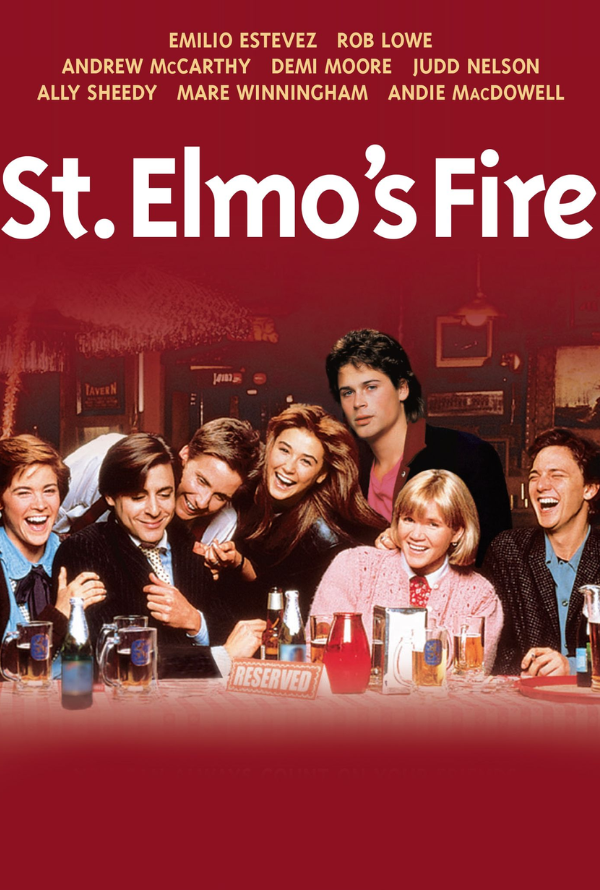 St Elmo's Fire VUDU HD or iTunes HD via MA