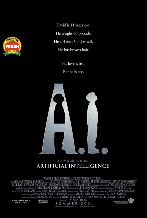 A.I. VUDU HD or iTunes HD via Movies Anywhere