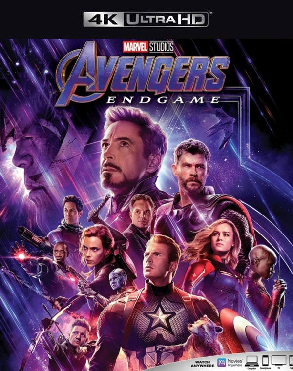 Avengers Endgame MA 4K VUDU 4K iTunes 4K