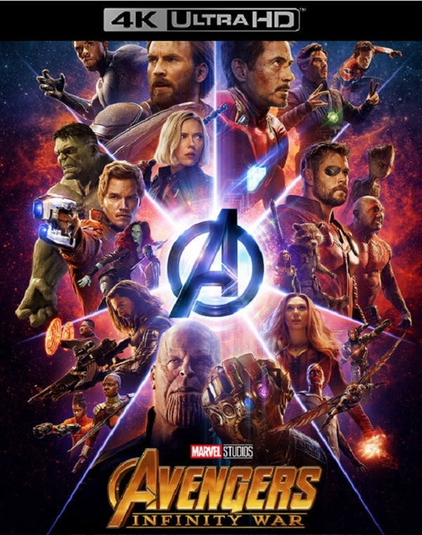 Avengers Infinity War MA 4K VUDU 4K iTunes 4K - HD MOVIE CODES
