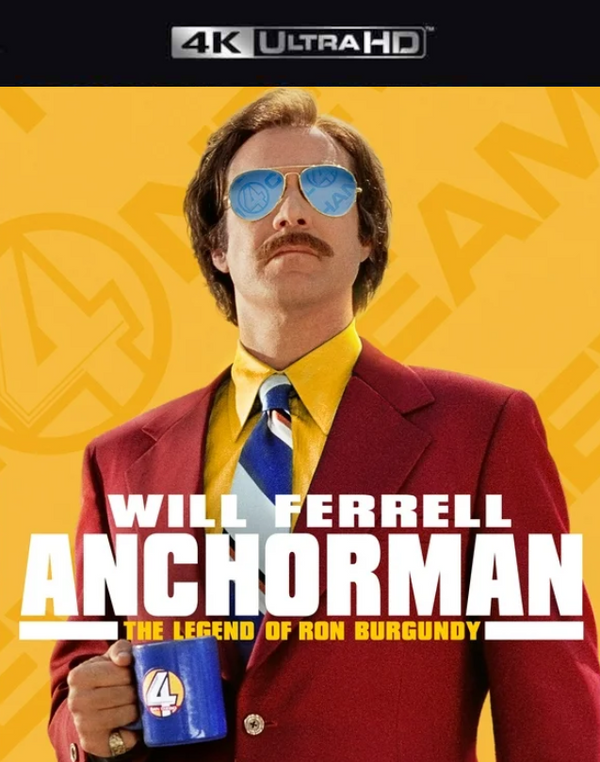 Anchorman The Legend of Ron Burgundy VUDU 4K or iTunes 4K