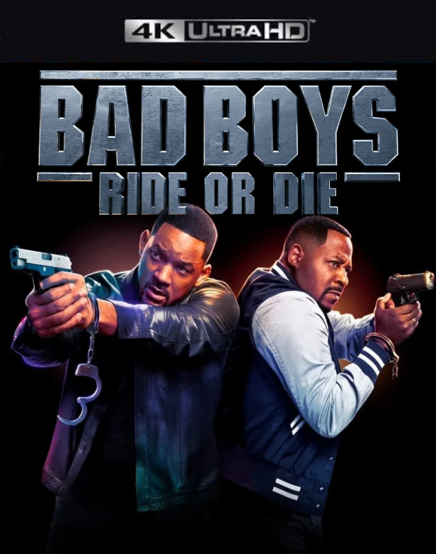 Bad Boys Ride or Die VUDU 4K or iTunes 4K via MA