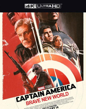 Captain America: Brave New World VUDU 4K or iTunes 4K via Movies Anywhere
