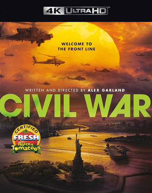 Civil War VUDU 4K Pre-order JULY 11