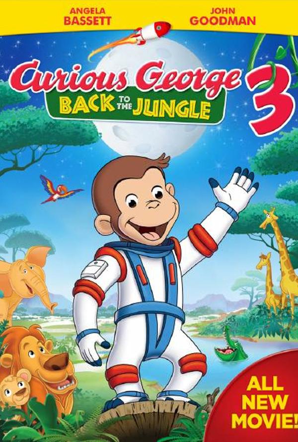 Curious George 3 Back to the Jungle VUDU HD or iTunes HD via MA