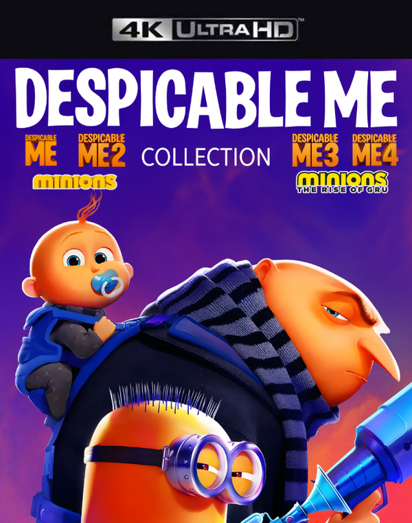 Despicable Me 6-Movie Collection VUDU 4K or iTunes 4K via MA