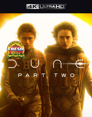 Dune Part Two VUDU 4K or iTunes 4K via MA *COMING SOON*