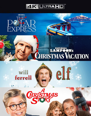 Essential Holiday 4-Movie Collection VUDU 4K or iTunes 4K via MA