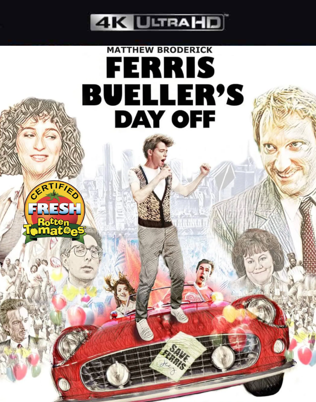Ferris Bueller's Day Off VUDU 4K