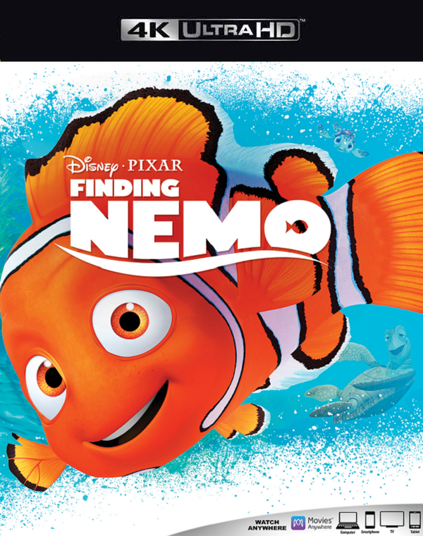 Finding Nemo + Finding Dory VUDU 4K or iTunes 4K via MA