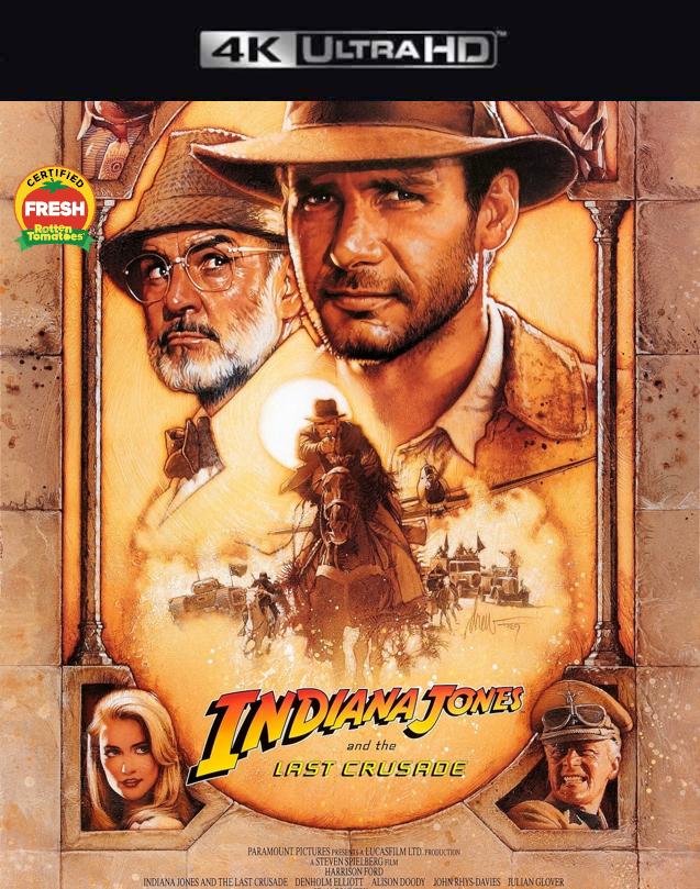 Indiana Jones and the Last Crusade iTunes 4K