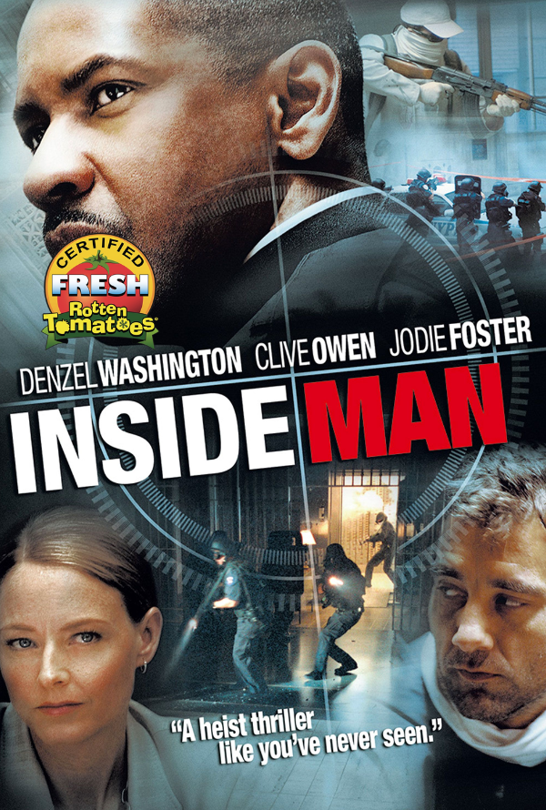 Inside Man VUDU HD or iTunes HD via MA