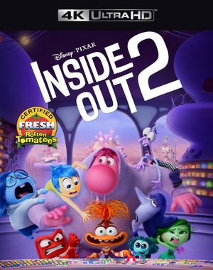 Inside Out 2 VUDU 4K or iTunes 4K via MA Pre-order SEPT 12