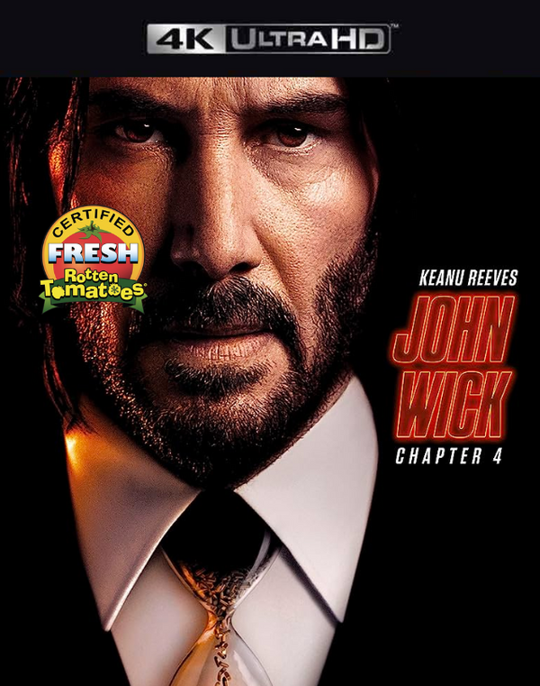 John Wick Chapter 4 VUDU 4K or iTunes 4K - HD MOVIE CODES