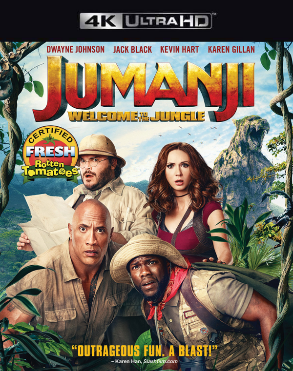 Jumanji: Welcome to the Jungle VUDU 4K or iTunes 4K via MA