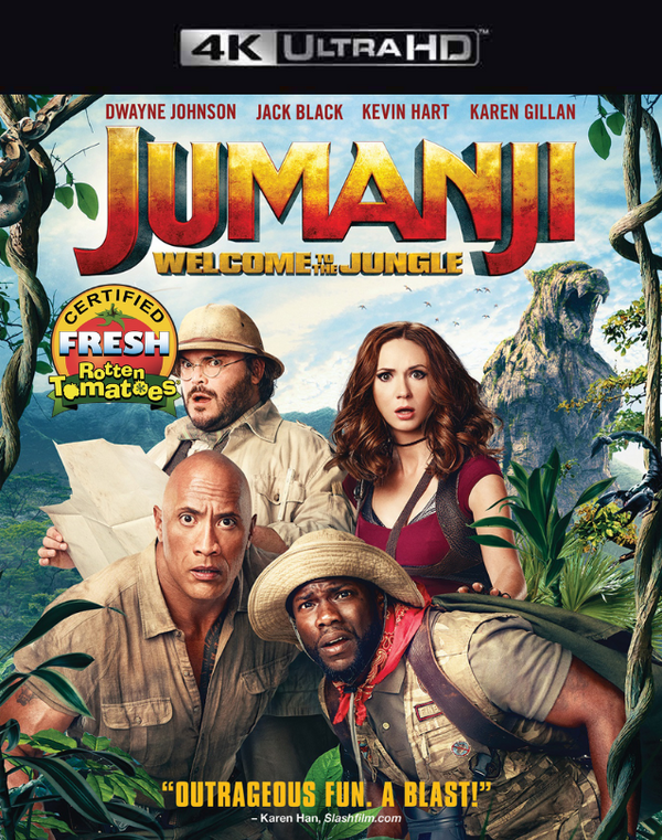 Jumanji 2-Movie Collection VUDU 4K or iTunes 4K via MA