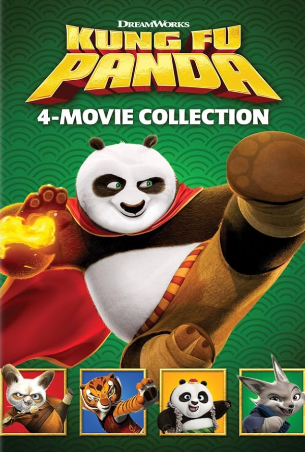Kung Fu Panda 4-Movie Collection VUDU HD or iTunes HD via MA