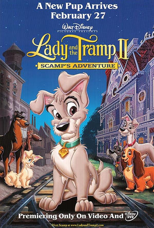 Lady and the Tramp II Scamp's Adventure VUDU HD or iTunes HD via MA