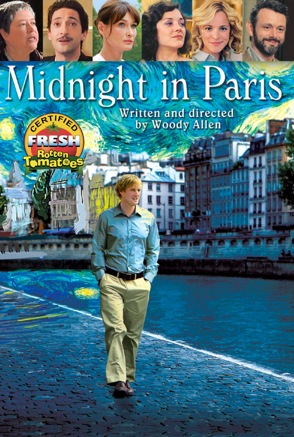 Midnight in Paris VUDU HD or iTunes HD via MA