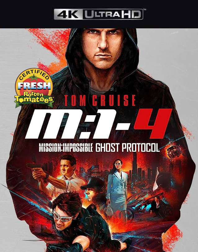 Mission Impossible Code Mission Impossible Ghost Protocol 4K UHD Digital Code - HD MOVIE CODES