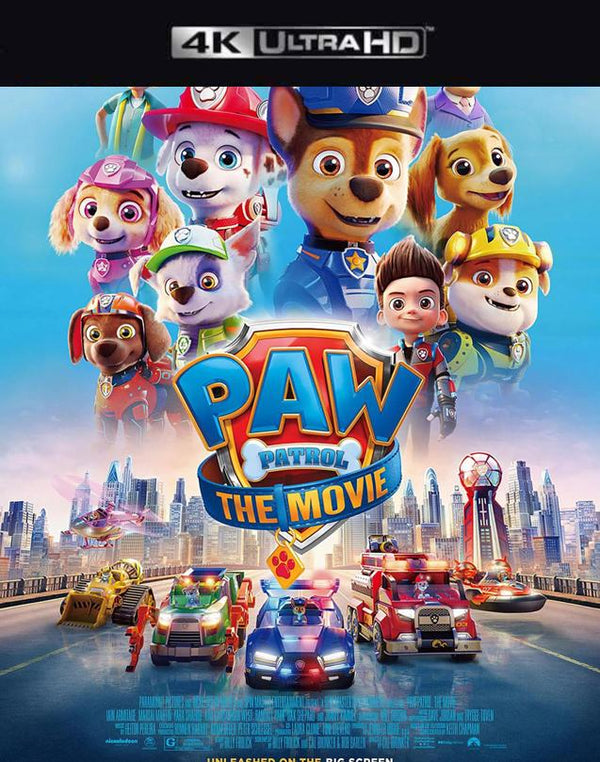 Paw Patrol The Movie VUDU 4K