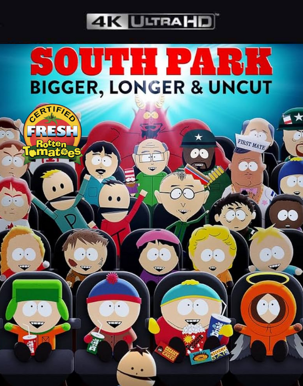 South Park Bigger, Longer, & Uncut VUDU 4K