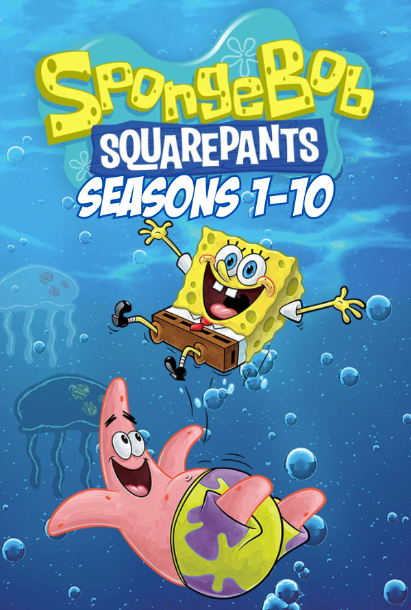 Spongebob Squarepants Seasons 1-10 VUDU HD