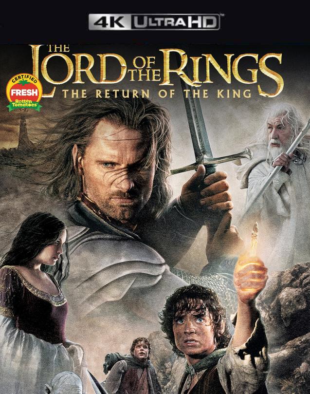 The Lord of the Rings Return of the King VUDU 4K or iTunes 4K via Movies Anywhere