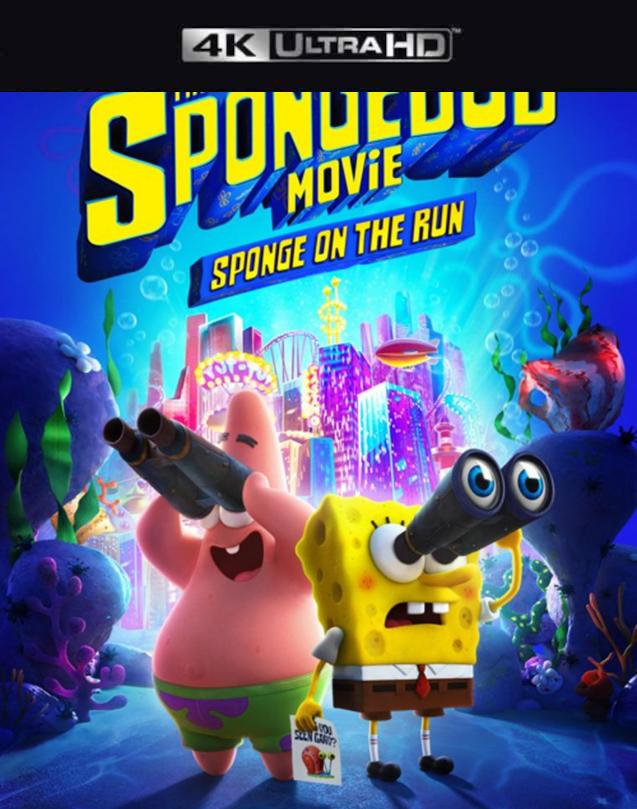 The Spongebob Movie Sponge on the Run VUDU 4K