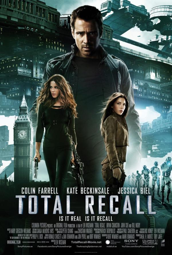 Total Recall 2012 Theatrical VUDU HD or iTunes HD via MA