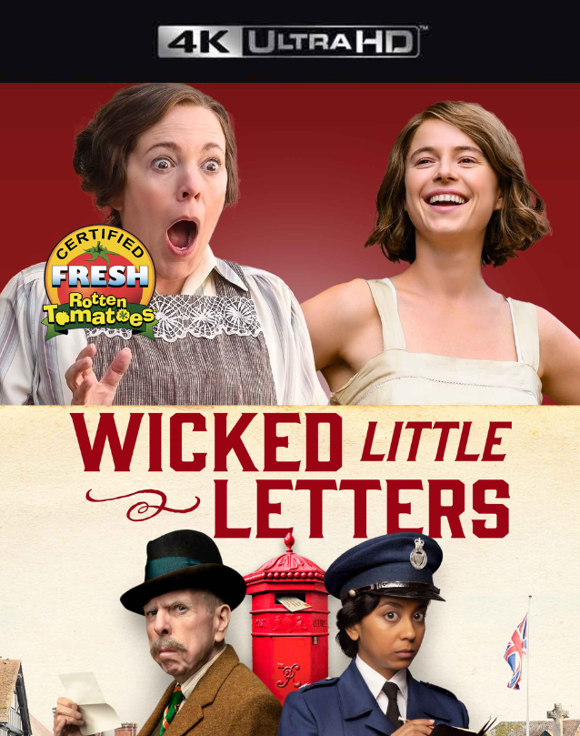 Wicked Little Letters VUDU 4K - HD MOVIE CODES