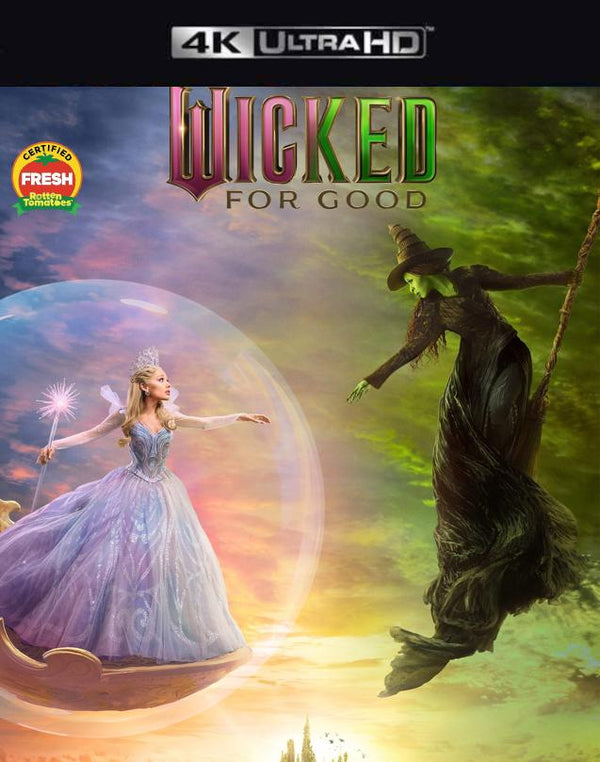 Wicked for Good VUDU 4K or iTunes 4K via Movies Anywhere