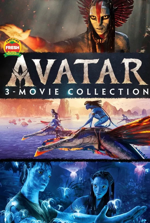 Avatar 3-Movie Collection VUDU HD or iTunes HD via Movies Anywhere