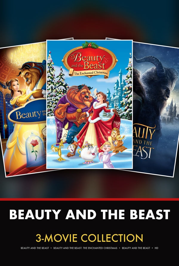 Beauty and the Beast 3-Movie Collection VUDU HD or iTunes HD via MA