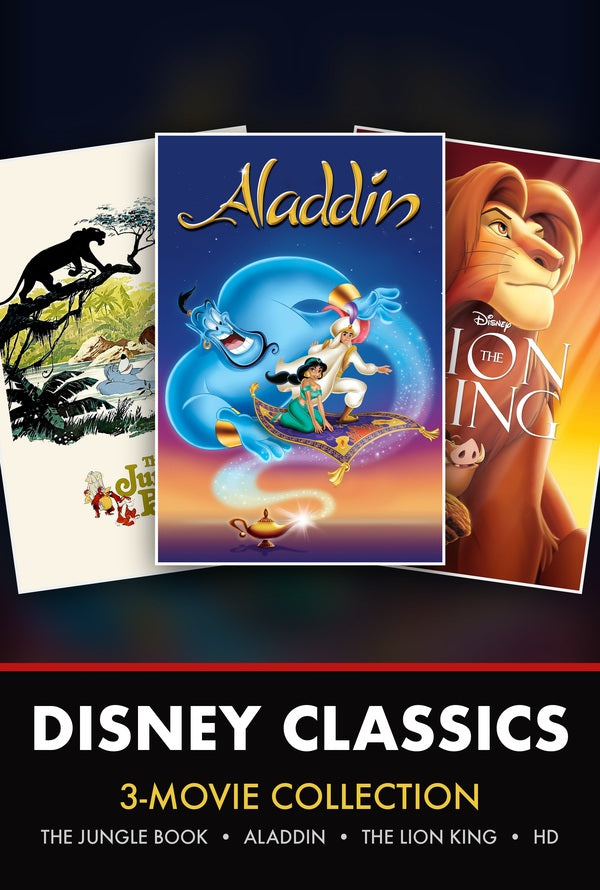 Disney Classics 3-Movie Collection VUDU HD or iTunes HD via MA