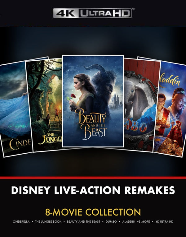 Disney Live-Action Remakes 8-Movie Collection VUDU 4K or iTunes 4K via MA