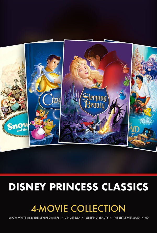 Disney Princess Classics 4-Movie Collection VUDU HD or iTunes HD via MA