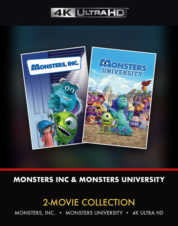 Monsters Inc & Monsters University 2-Movie Collection VUDU 4K or iTunes 4K via MA