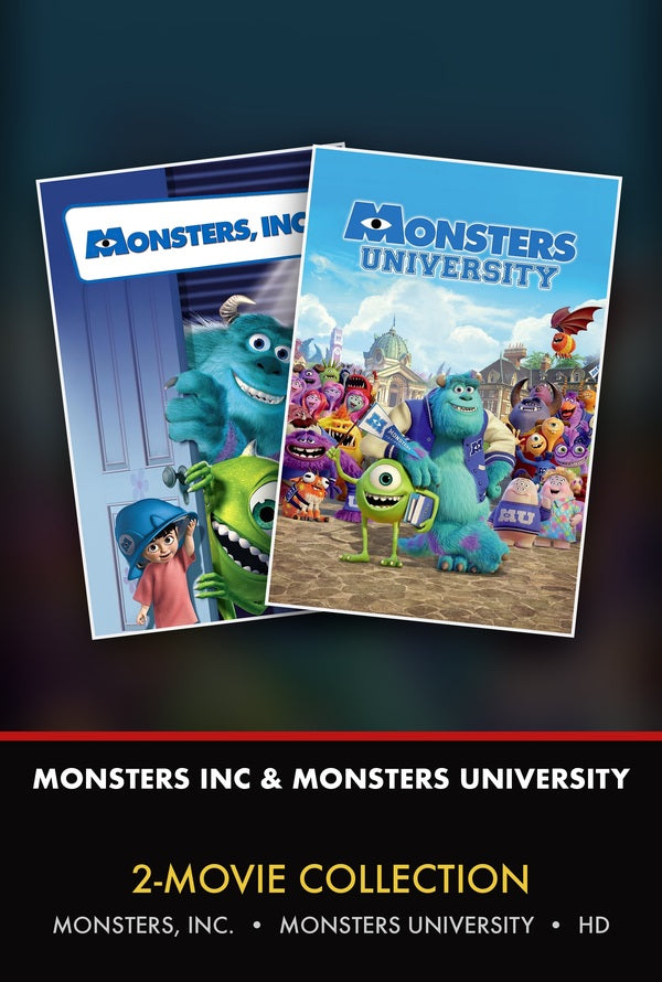 Monsters Inc & Monsters University 2-Movie Collection VUDU HD or iTunes HD via MA