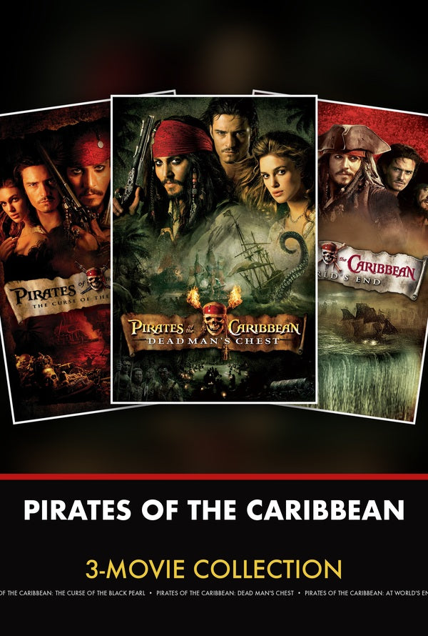 Pirates of the Caribbean 1-3 Collection iTunes HD or VUDU HD via MA