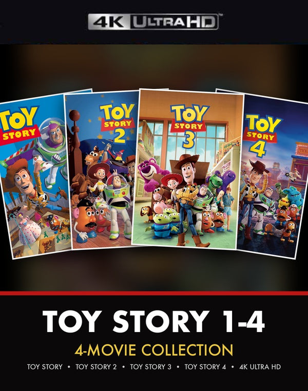 Toy Story 1-4 Collection VUDU 4K or iTunes 4K via MA