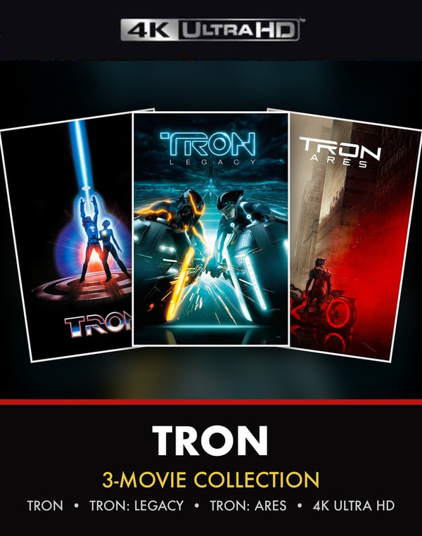 Tron Trilogy VUDU 4K or iTunes 4K via MA