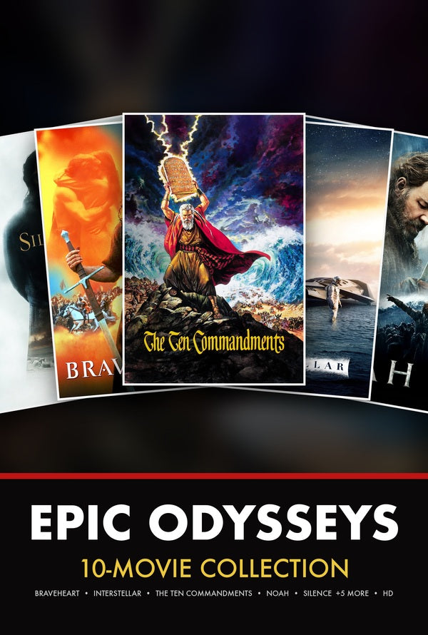 Epic Odysseys 10-Movie Collection VUDU HD