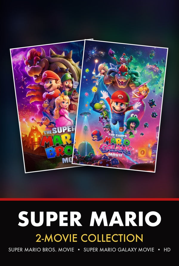 The Super Mario 2-Movie Collection VUDU HD or iTunes HD via Movies Anywhere