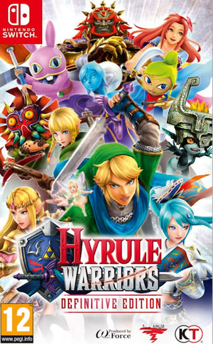 Hyrule Warriors Definitive Edition Nintendo Switch USA eShop Code