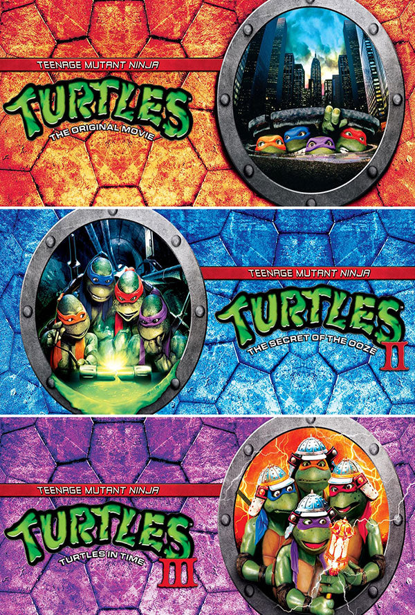 Teenage Mutant Ninja Turtles Trilogy Vudu HD or iTunes HD via MA