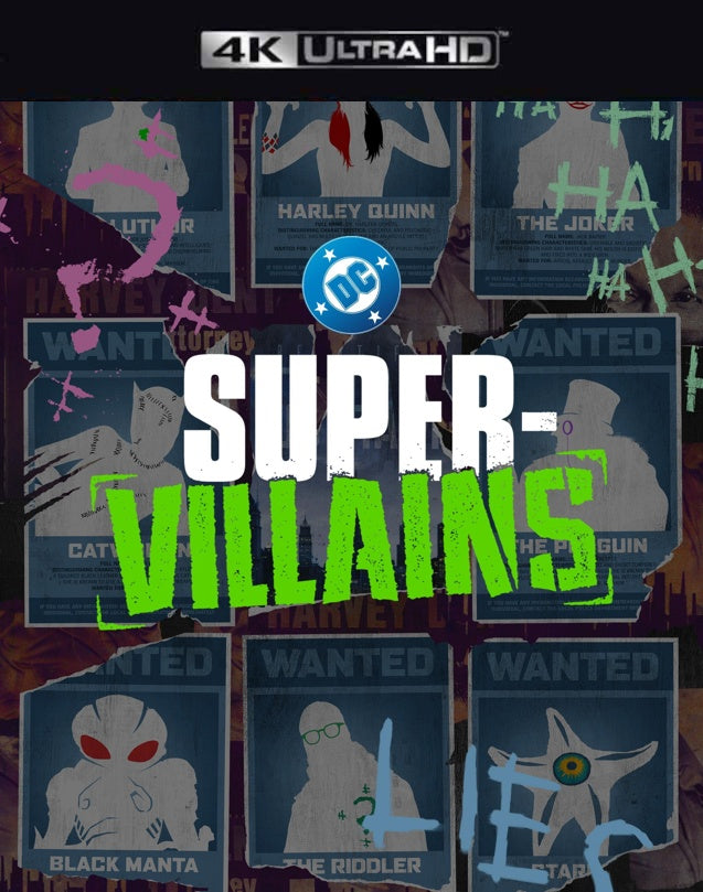 DC Super-Villains Bundle VUDU 4K or iTunes 4K via Movies Anywhere