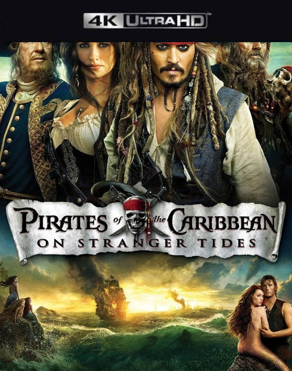 Pirates of the Caribbean: On Stranger Tides VUDU 4K or iTunes 4K via Movies Anywhere